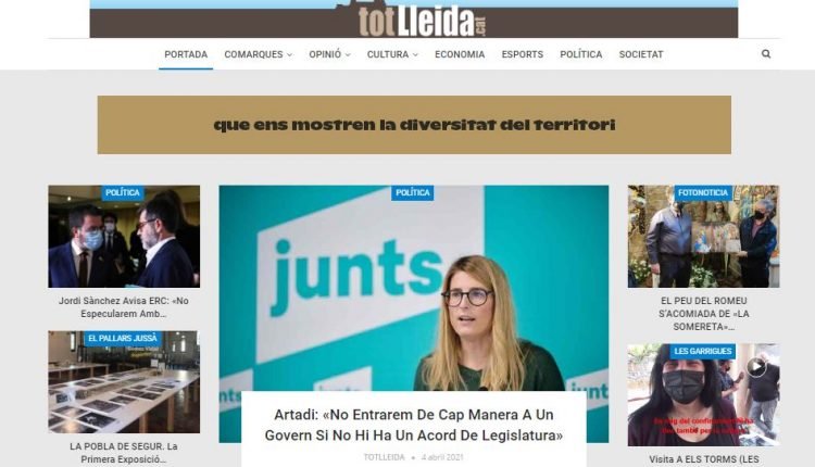 El “més clicat” ahir, 4 d’abril a totlleida. Diari digital de proximitat. Informació de confiança