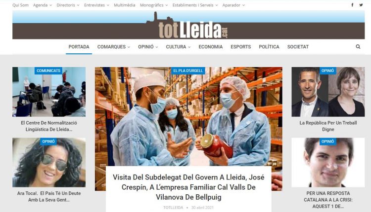 El “més clicat” ahir, 30 d’abril a totlleida. Diari digital de proximitat. Informació de confiança