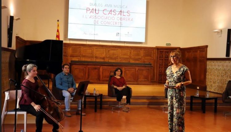 Pau Casals i l’Associació Obrera de Concerts, protagonistes d’un diàleg amb música a l’Institut d’Estudis Ilerdencs
