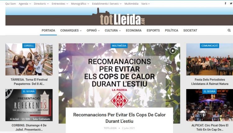 El “més clicat” ahir, 2 de juliol, a totlleida. Diari digital de proximitat. Informació de confiança.