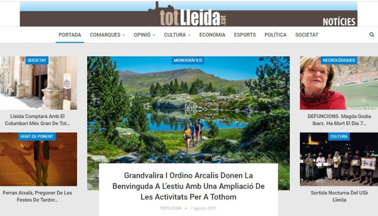 El “més clicat” ahir, 7 d’agost, a totlleida. cat NOTÍCIES. Diari digital de proximitat. Informació de confiança.