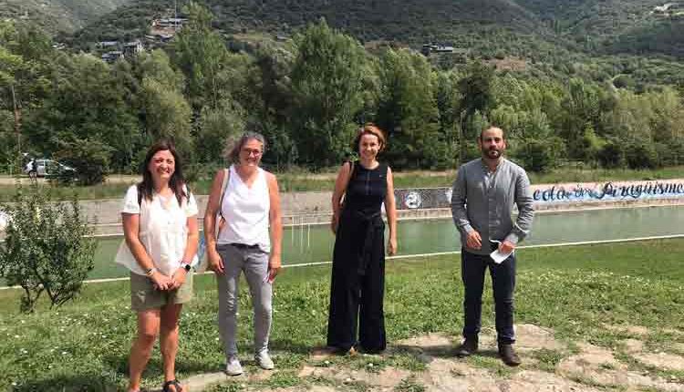 La secretària general de l’Esport i de l’Activitat Física fa una visita institucional a la Pobla de Segur i Sort