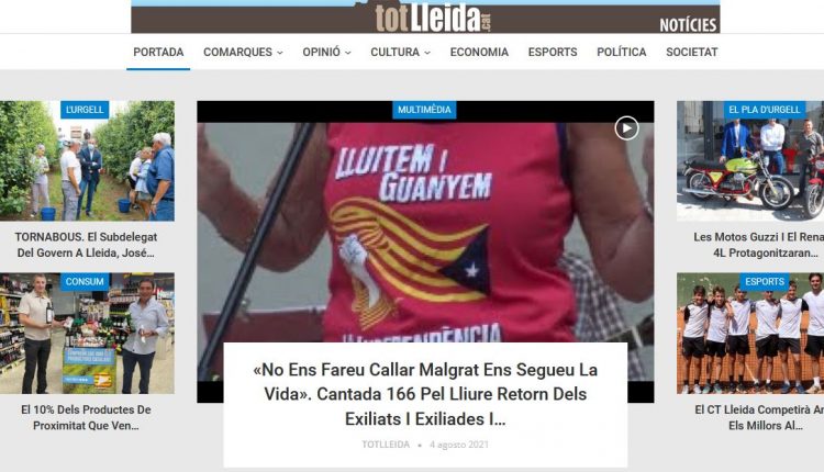 El “més clicat” ahir, 4 d’agost, a totlleida. cat NOTÍCIES. Diari digital de proximitat. Informació de confiança.
