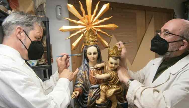 MONTOLIU DE LLEIDA CELEBRA LA FESTA MAJOR AMB LA IMATGE DE LA SEVA PATRONA RESTAURADA