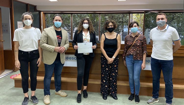 Una estudiant de la UdL, reconeguda pel CEESC