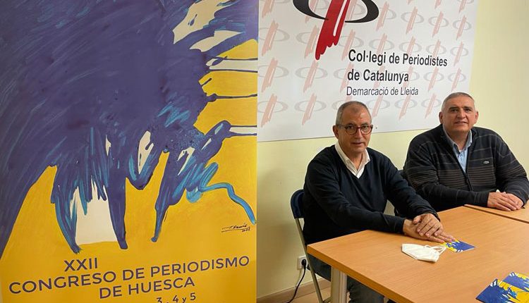 EL CONGRÉS DE PERIODISME D’OSCA ES PRESENTA A LA SEU DEL COL·LEGI DE PERIODISTES DE CATALUNYA A LLEIDA