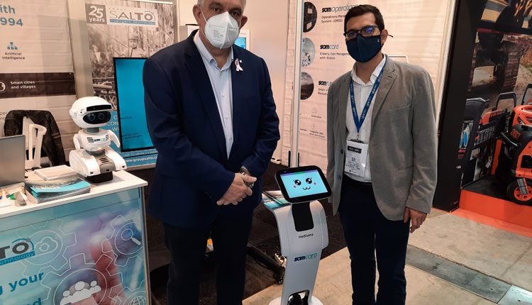 SOM CARE, ROBOTS INTEL·LIGENTS PER TENIR CURA DE LES PERSONES GRANS QUE VIUEN SOLES