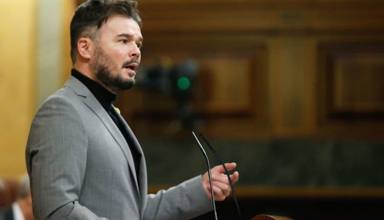 Rufián assegura que ERC "fixarà" la quota del català en la llei de l'audiovisual i dona per complerts els acords previs