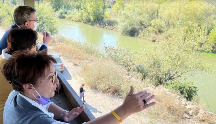 MASSALCOREIG. Joan Talarn inaugura les obres de millora de l’àrea recreativa i reforma de la Torre mirador i aguait de la Badina.