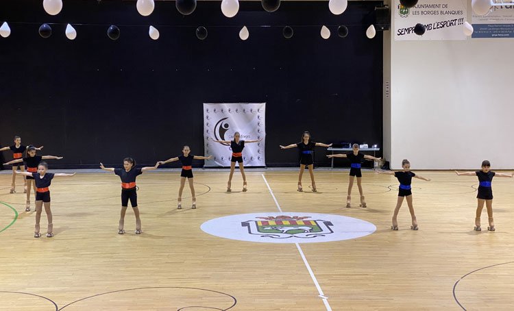 Les Borges Blanques. Festival de Patinatge