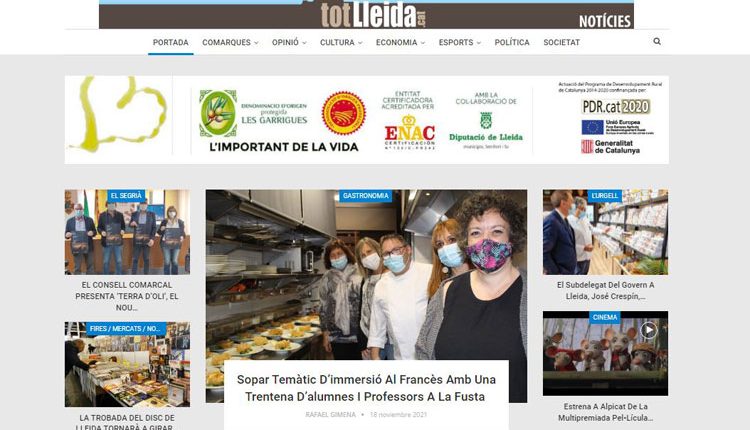 El “més clicat” ahir, 18 de novembre, a totlleida.cat NOTÍCIES. Diari digital de proximitat. Informació de confiança