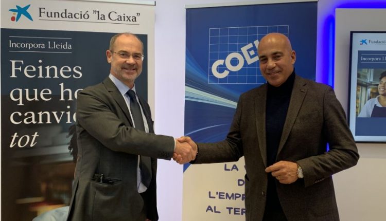 COELL i la Fundació ”la Caixa” s'alien per a la inclusió laboral de col·lectius vulnerables a Lleida
