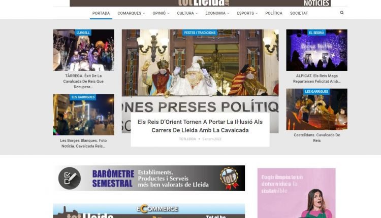 El “més clicat” ahir, 5 de gener, a totlleida.cat NOTÍCIES. Diari digital de proximitat. Informació de confiança.