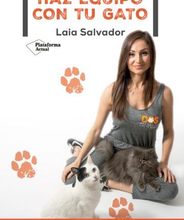 Laia Salvador publica Haz equipo con tu gato