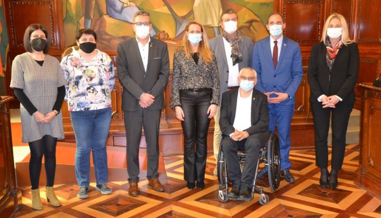 Visita institucional de la delegada del Govern espanyol a Catalunya, Maria Eugènia Gay