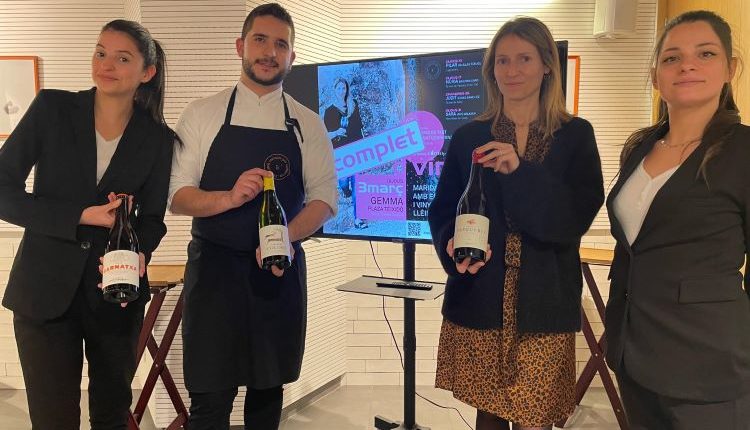 Gemma Plaza destapa el cicle de maridatge d’vines