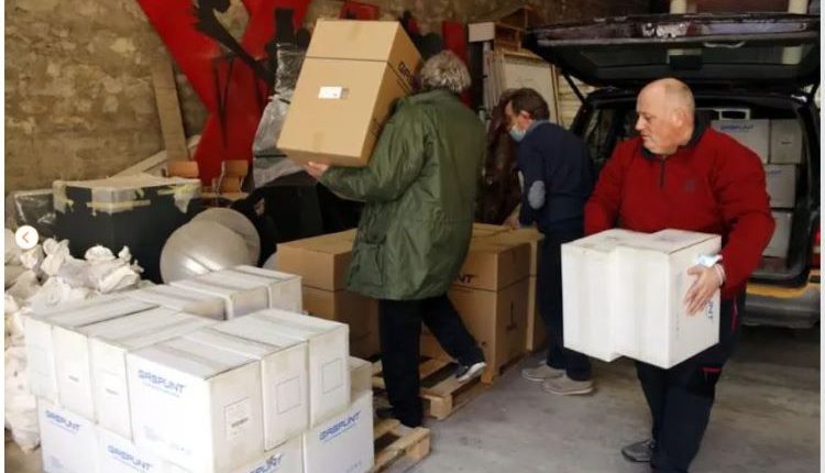 Guissona enviarà a Ucraïna un camió carregat amb material que s'ha recollit a diferents punts de Ponent