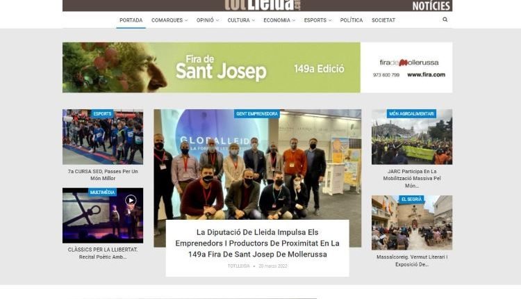 El “més clicat” ahir 20 de març a totlleida.cat NOTÍCIES. Diari digital de proximitat. Informació de confiança.