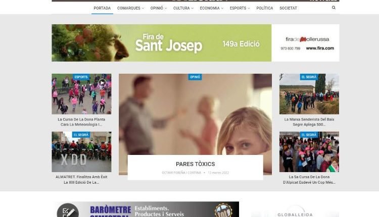 El “més clicat” ahir 13 de març a totlleida.cat NOTÍCIES. Diari digital de proximitat. Informació de confiança.