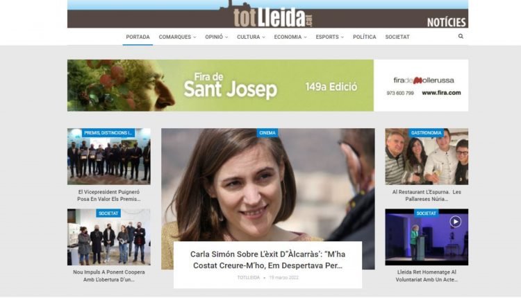 El “més clicat” ahir 19 de març a totlleida.cat NOTÍCIES. Diari digital de proximitat. Informació de confiança.