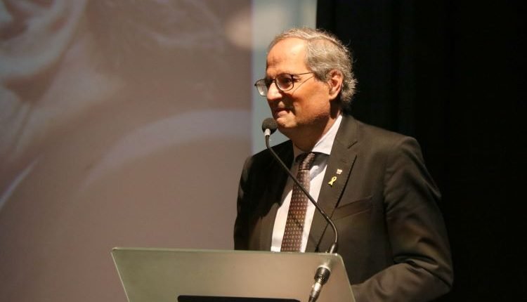 Torra no es presentarà avui al segon judici per desobediència i demana empara als tribunals internacionals