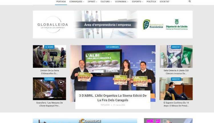 El “més clicat” ahir 31 de març a totlleida.cat NOTÍCIES. Diari digital de proximitat. Informació de confiança.