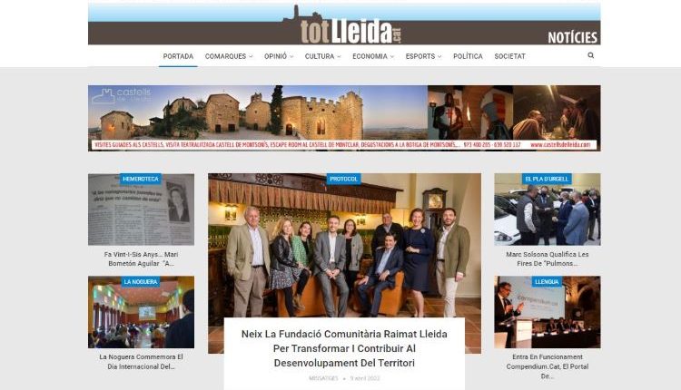 El “més clicat” ahir 9 d’abril a totlleida.cat NOTÍCIES. Diari digital de proximitat. Informació de confiança.