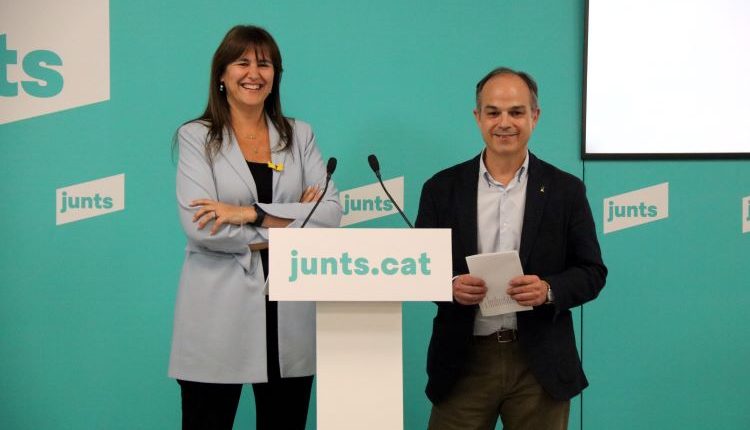 Borràs i Turull es comprometen a posar-se d'acord en el "dia a dia" per dirigir Junts: "Ho farem tot conjuntament"
