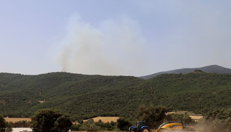 La superfície cremada per l'incendi de Baldomar ja supera les 2.000 hectàrees
