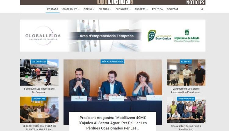 El “més clicat” ahir 22 de juny a totlleida.cat NOTÍCIES. Diari digital de proximitat. Informació de confiança.