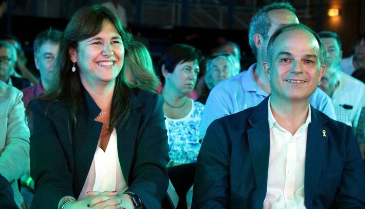 Laura Borràs, escollida presidenta de JxCat amb 1.776 vots, i Jordi Turull nou secretari general del partit amb 1.854