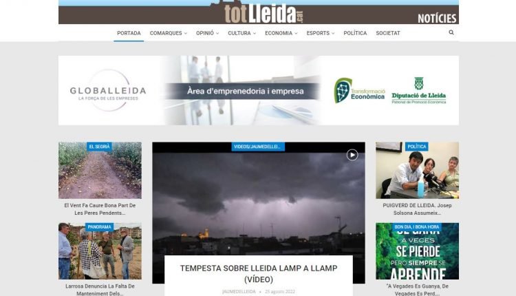 El “més clicat” ahir 25 d’agost a totlleida.cat NOTÍCIES. Diari digital de proximitat. Informació de confiança.