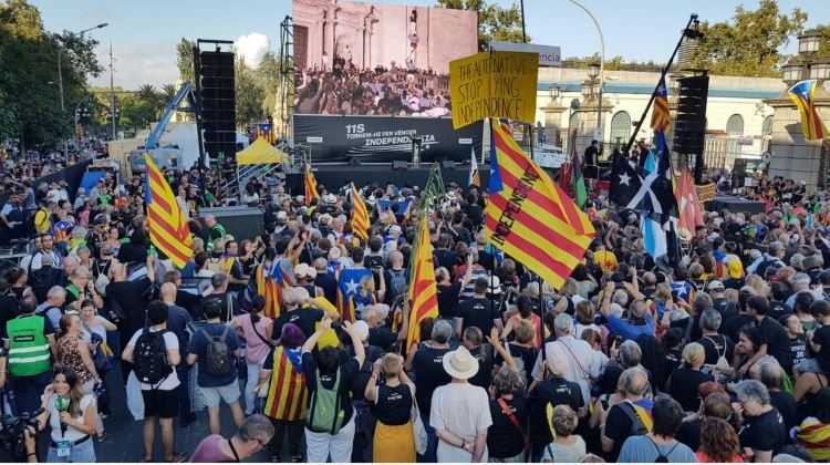 DIADA 2022 Trets de la Manifestació