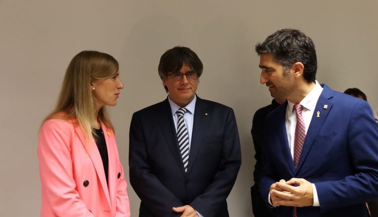 Puigneró reivindica a Brussel·les la manifestació de la Diada: "Mentre hi hagi exiliats, hi seré sempre"