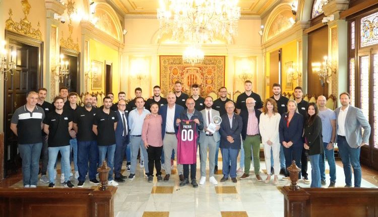 Recepció al Palau de la Paeria a l’ICG Força Lleida