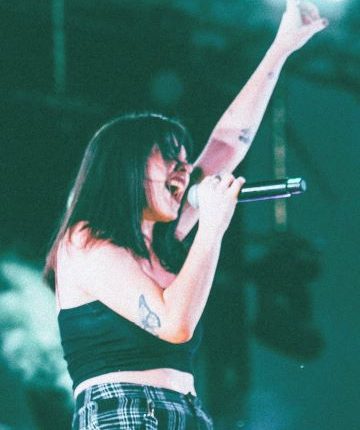 Alba Morena i La Niña Paracaídas, en concert a l’Espai Orfeó, a la Nit de la Casa de la Música 2022.