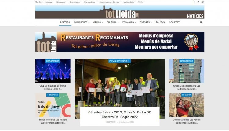 El “més clicat” ahir 2 de desembre a totlleida.cat NOTÍCIES. Diari digital de proximitat. Informació de confiança.