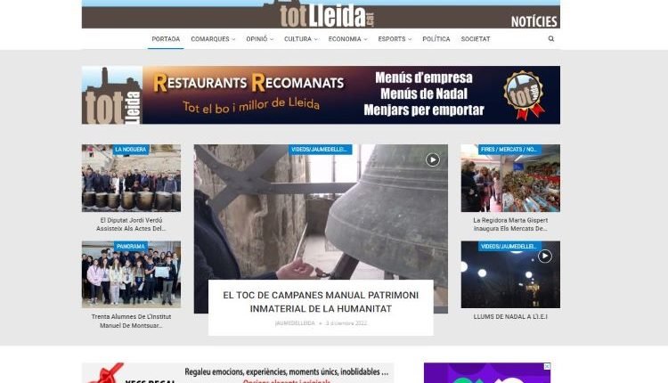 El “més clicat” ahir 3 de desembre a totlleida.cat NOTÍCIES. Diari digital de proximitat. Informació de confiança.