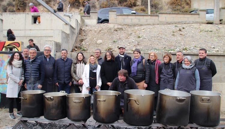El diputat Jordi Verdú assisteix als actes del Ranxo dels Vaguistes de Camarasa en record de la vaga de La Canadenca