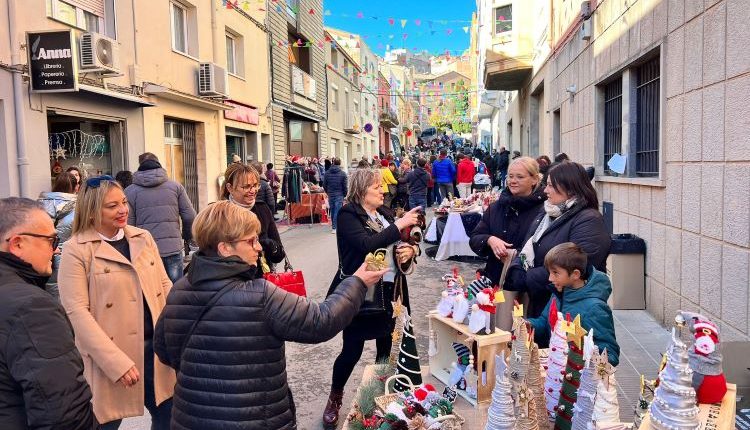 ALMENAR. El Mercat de Nadal acull més de 800 persones