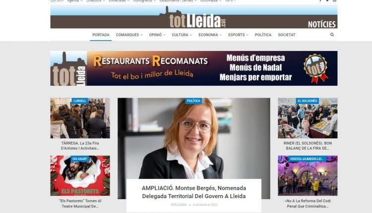 El “més clicat” ahir 6 de desembre a totlleida.cat NOTÍCIES. Diari digital de proximitat. Informació de confiança.