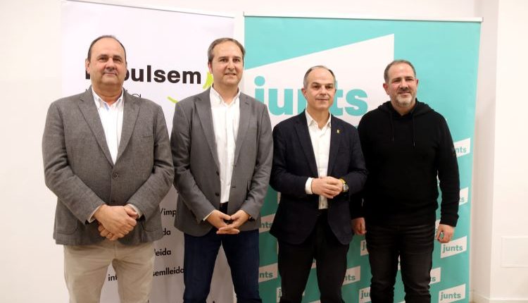Junts i Impulsem Lleida signen un acord de coalició per concórrer conjuntament a les eleccions municipals