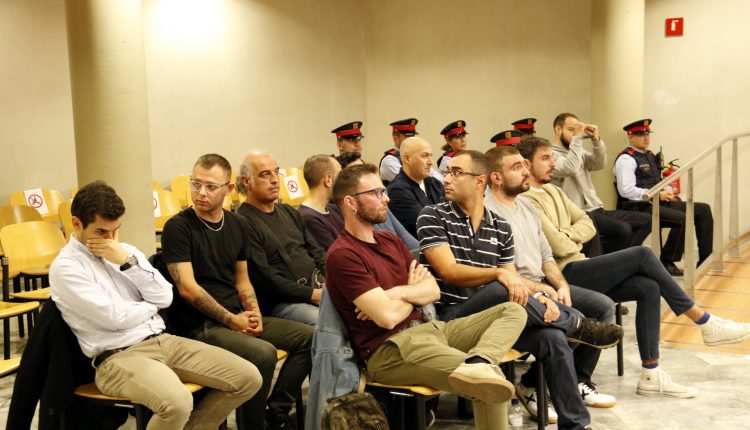 L'Audiència de Lleida absol Hasel i 10 acusats més per la protesta a la subdelegació de Lleida, també els que van pactar