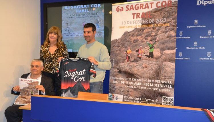 ALGUAIRE. Les 327 escales d’ascens al santuari del Sagrat Cor, el gran repte per als participants de la sisena edició de la trail