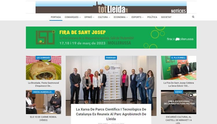 El “més clicat” ahir 14 de març a totlleida.cat NOTÍCIES. Diari digital de proximitat. Informació de confiança