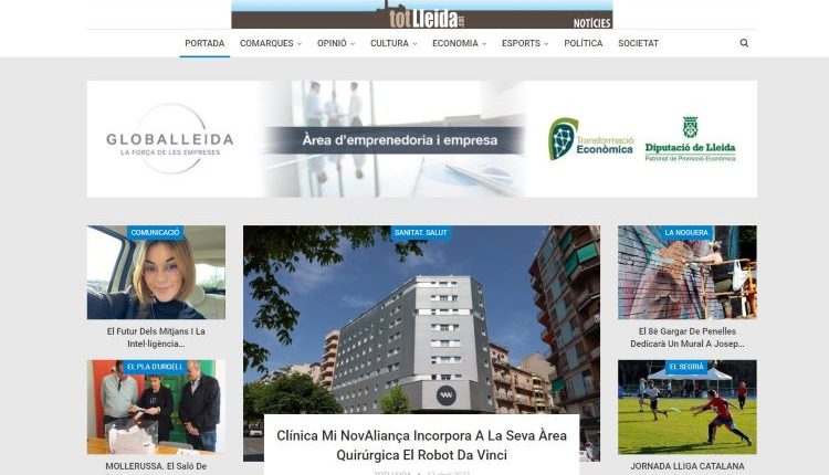 El “més clicat” ahir 12 d'abril a totlleida.cat NOTÍCIES. Diari digital de proximitat. Informació de confiança