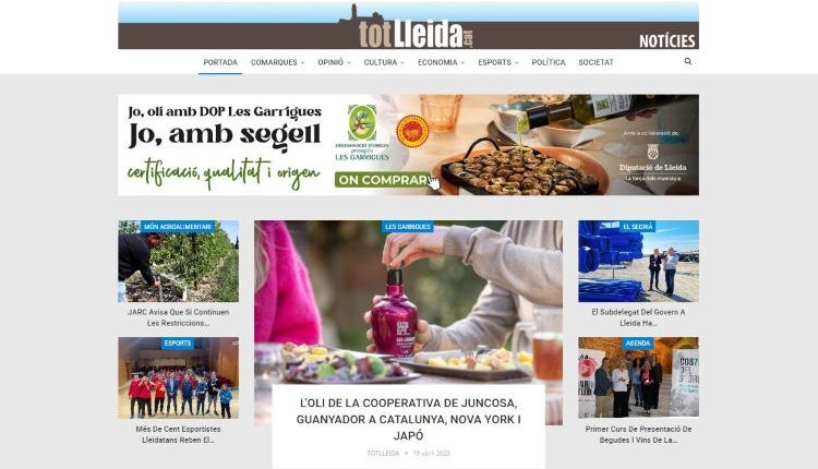 El “més clicat” ahir 19 d’abril a totlleida.cat NOTÍCIES. Diari digital de proximitat. Informació de confiança