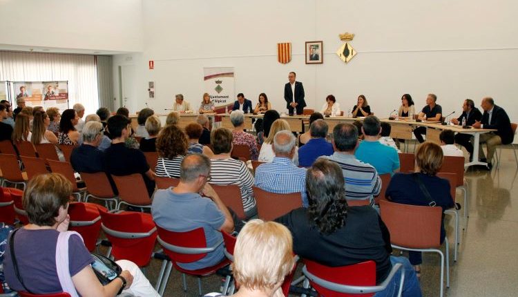 Plens constituents dels Ajuntaments d'Alpicat, Benavent de Segrià i Maials