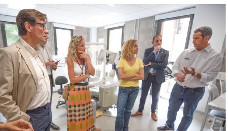 Salvador Illa i Meritxell Batet visiten ILERNA