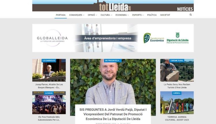 El “més clicat” ahir 26 de juliol a totlleida.cat NOTÍCIES.